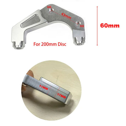 Staffe per dischi da 200mm