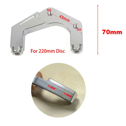 Staffe per dischi da 220mm